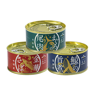 日本の銘缶3種セット(6缶)【常温便】/商品代引不可