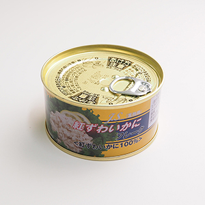 紅ズワイカニ水煮(フレーク)115g缶【常温便】