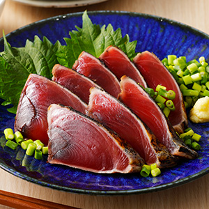 一本釣りかつおのたたき1本【冷凍便】