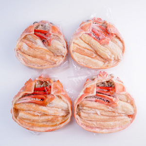 蟹の甲羅盛り4個【冷凍便】