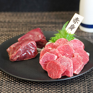 馬刺し 赤身100g【冷凍便】