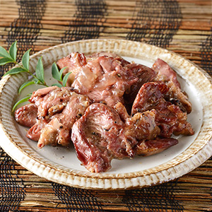 鶏ハツ炭火焼き500g【冷凍便】