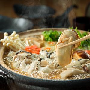 [豊洲市場 海鮮鍋セット]生牡蠣とホタテの鍋セット【冷蔵便】