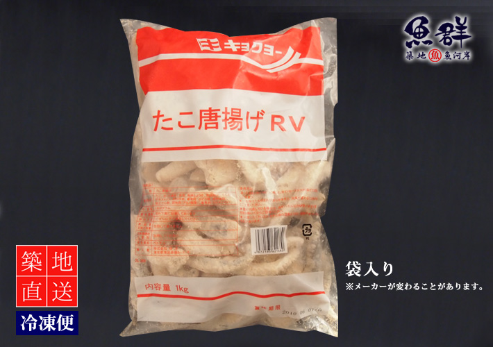 タコ唐揚げ 1kg 冷凍便 の通販 お取り寄せ 築地魚群
